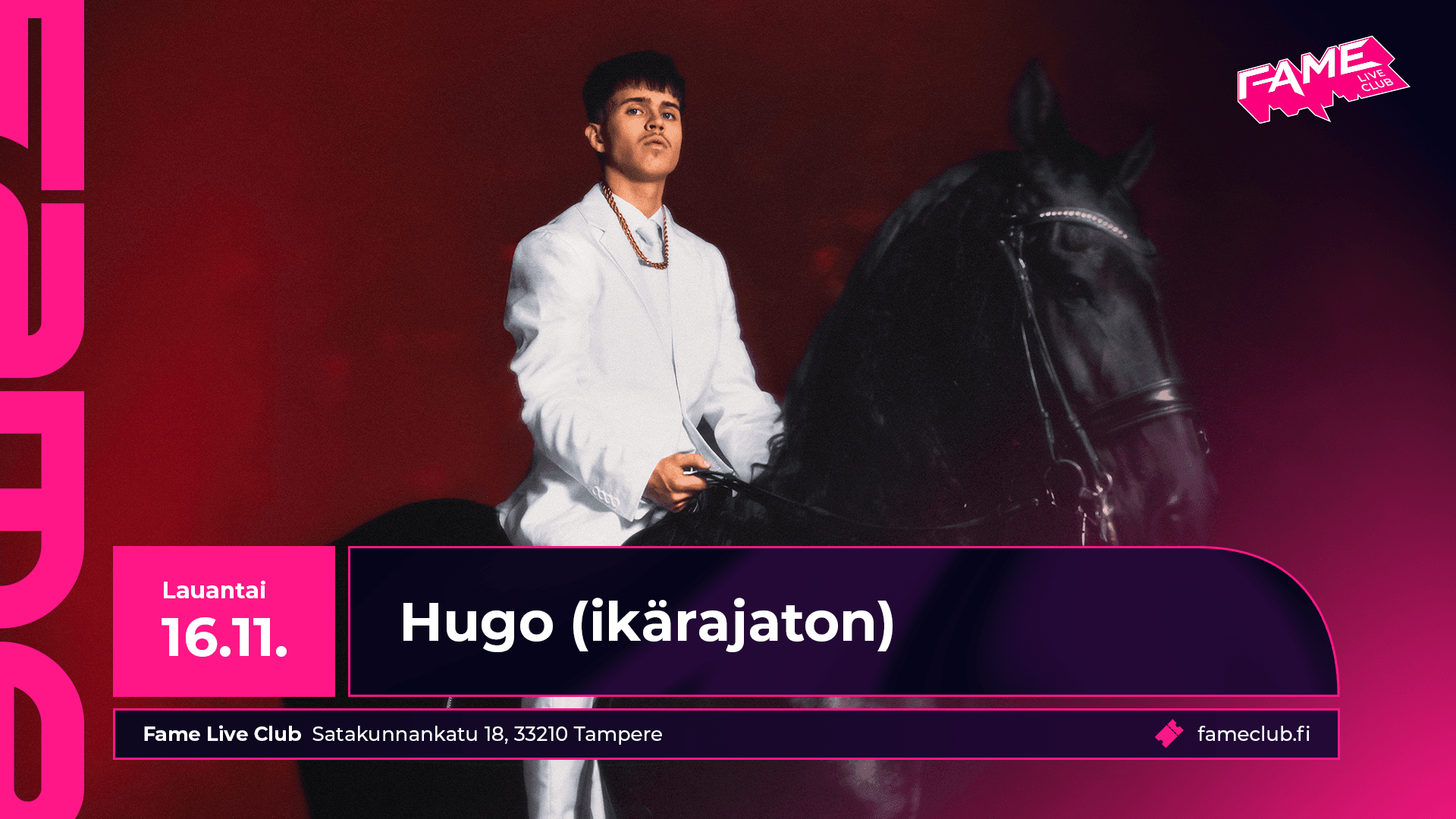 Hugo LA 16.11. IKÄRAJATON