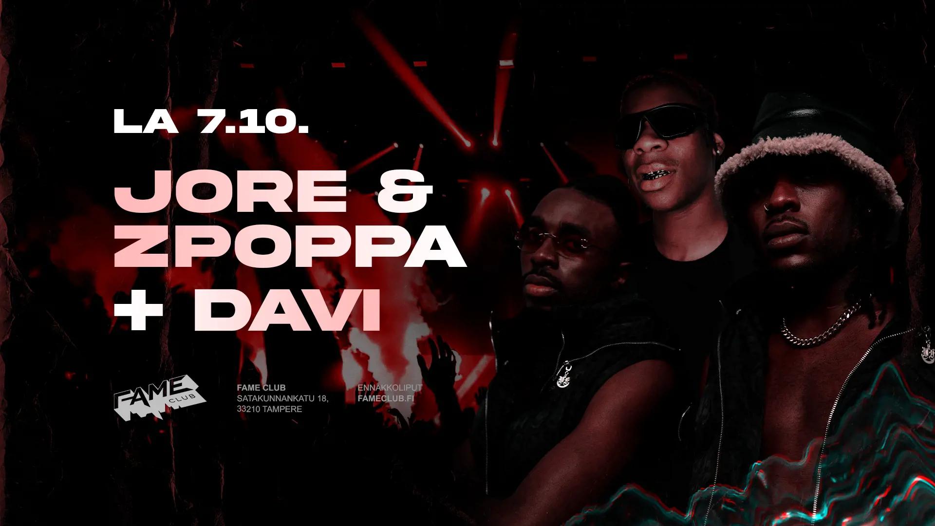 Jore & Zpoppa + Davi // LA 7.10.